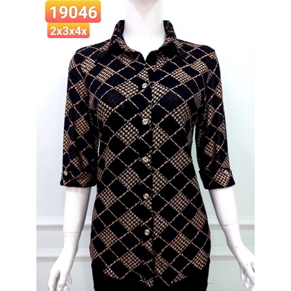 Áo Sơ Mi Trung Niên Co Giãn Mạnh 4 Size 45–85kg