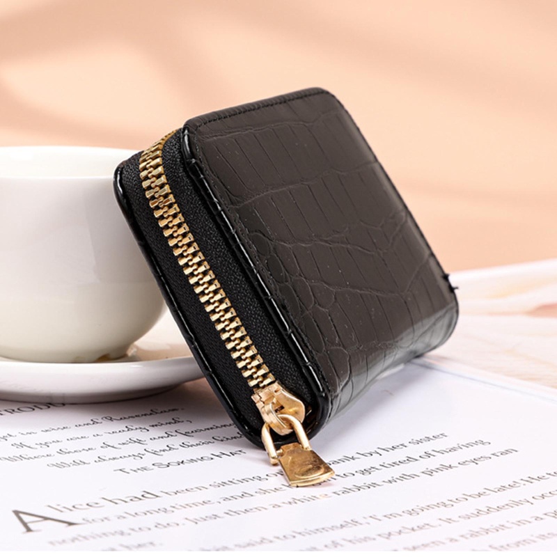 Ví Da Pu Đựng Tiền / Thẻ Tín Dụng / Danh Thiếp Đa Năng Tiện Dụng Dành Cho Nữ