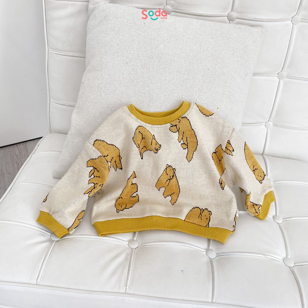 Áo len dệt kim dày dặn cho bé yêu (Ảnh thật)