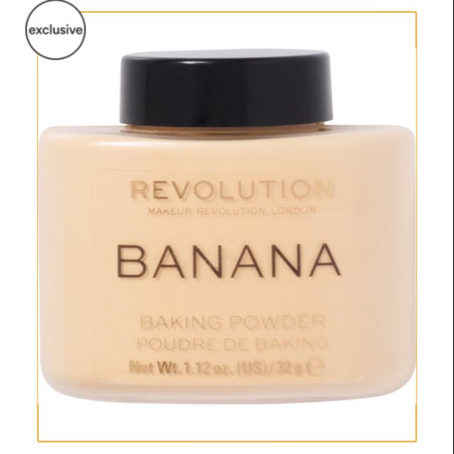 [ĐỦ BILL] PHẤN PHỦ MAKEUP REVOLUTION LUXURY BANKING POWDER TONE BANANA