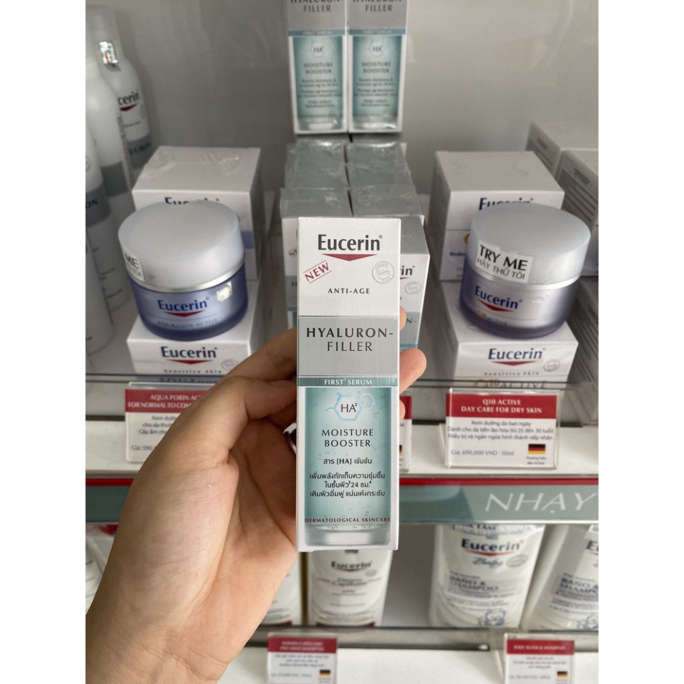 [CHÍNH HÃNG] Tinh chất cấp ẩm ngăn ngừa lão hóa Eucerin Hyaluron-Filler Moisture Booster 30ml