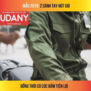 [HÀNG CHÍNH HÃNG] Áo chống nắng nam UDNY thoáng khí sau lưng túi bên trong chất kaki cực mát chống tia UV50 | BigBuy360 - bigbuy360.vn