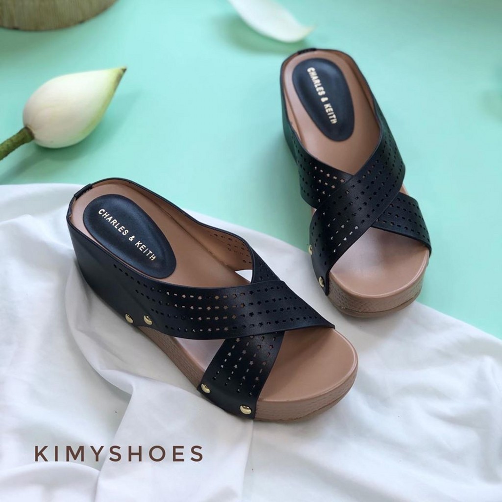 Dép xuất khẩu tăng chiều cao, dép guốc đế xuồng 6cm - Hàng  VNXK - Kimy Store ( Có video chi tiết )