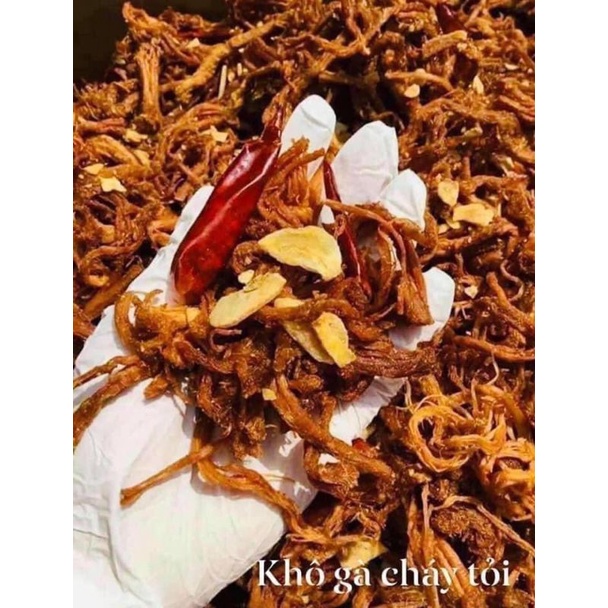 Khô Gà Cháy Tỏi Nhà Làm 500gram/hộp | BigBuy360 - bigbuy360.vn