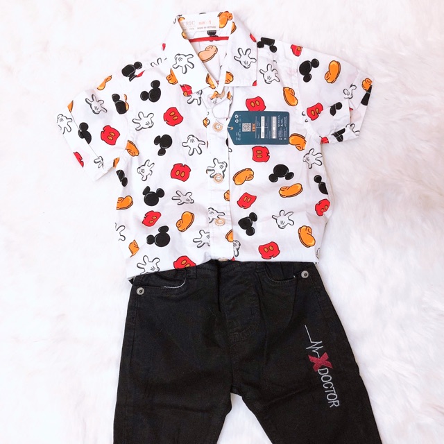 Sét bộ micky bé trai
