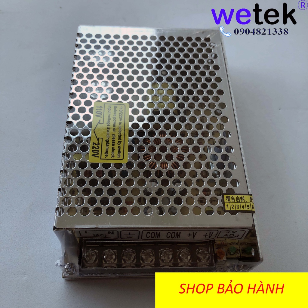 Nguồn xung tổ ong thương hiệu Sinotimer MS-120-24, 120W, 24Vdc, 5.0A SMPS, hàng chính hãng bảo hành, có CO, CQ đầy đủ