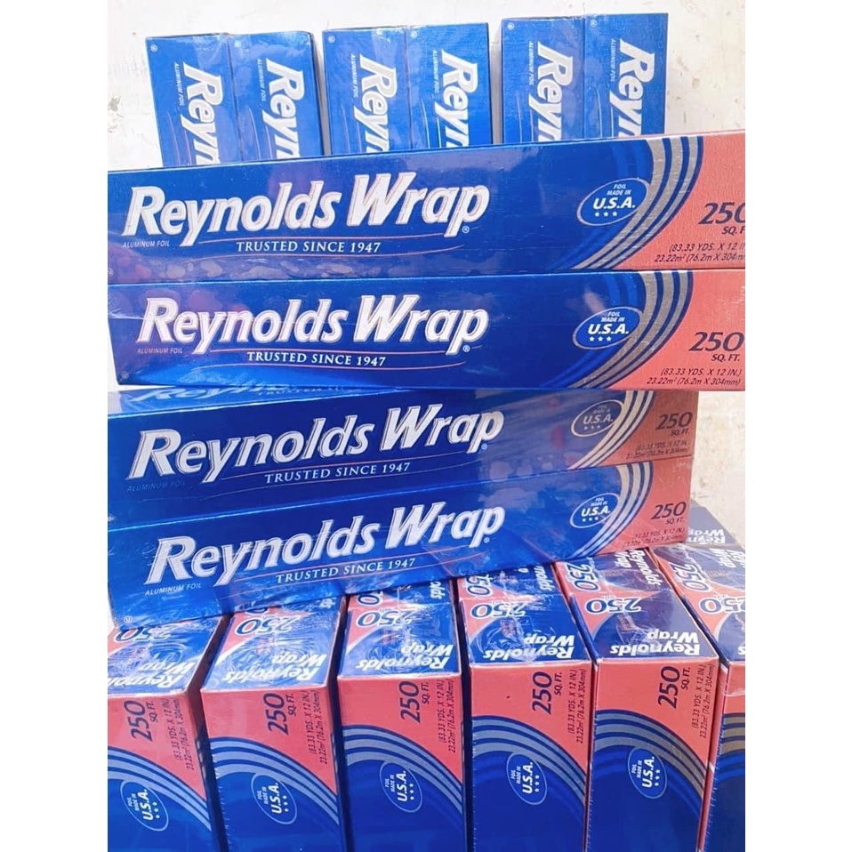 GIẤY BẠC MỸ REYNOLDS WRAP ALUMINUM FOIL