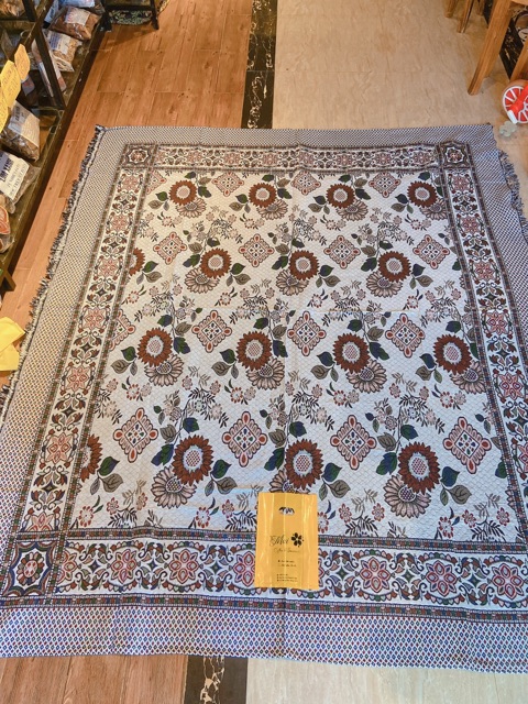Thảm chăn ga thổ cẩm Vintage 1m8 2m2 loại 1