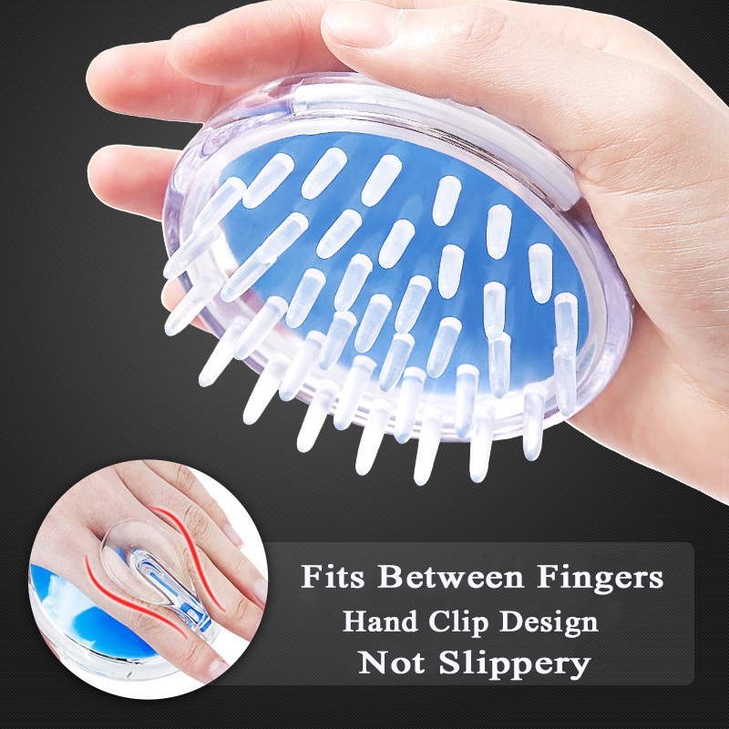 1 Lược Mát Xa Da Đầu Khi Tắm Tiện Dụng