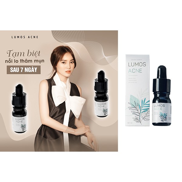 [Chính Hãng] Serum Giảm Mụn Lumos Acne Của Mỹ