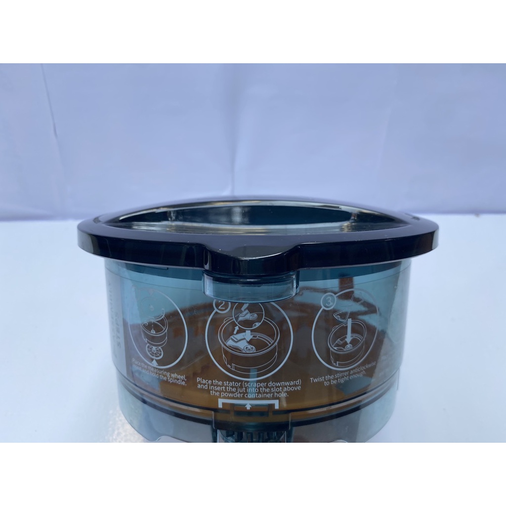 Hộc chứa bột máy Burabi
