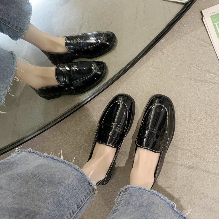 [ Mã 66CBSALE giảm 30K đơn 200K] Giày bít mũi dễ thương phong cách Hàn Quốc cho nữ | BigBuy360 - bigbuy360.vn