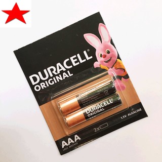 Pin đũa AAA Duracell Alkaline Chính Hãng ( 1 Vỉ 2 Viên)