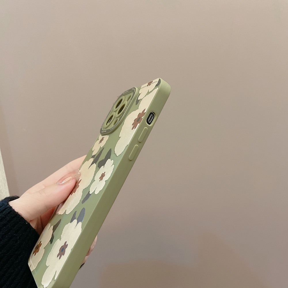 Ốp lưng iphone Ốp Điện Thoại Dẻo Họa Tiết Hoa & Đôi Mắt Thiên Thần Độc Đáo Cho iphone11 Apple 12 13promax xs Spring 8p xs Dinuo case-III/TX
