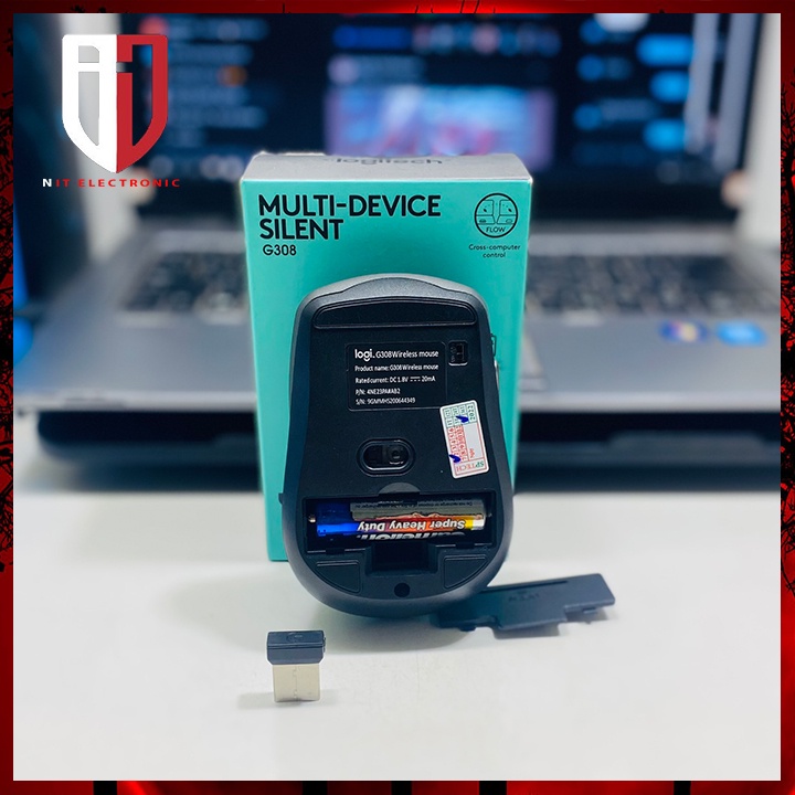 Chuột máy tính Laptop không dây mouse logitech G308 chuột ko dây mini văn phòng