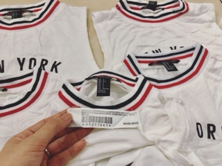 Áo New york F21