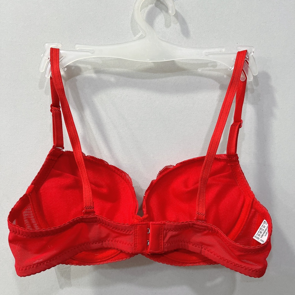 Áo ngực nữ ren nâng ngực tạo khe SD205 có gọng cúp xéo mút dày mềm mịn thoải mái mặc áo dài size 32-34-36