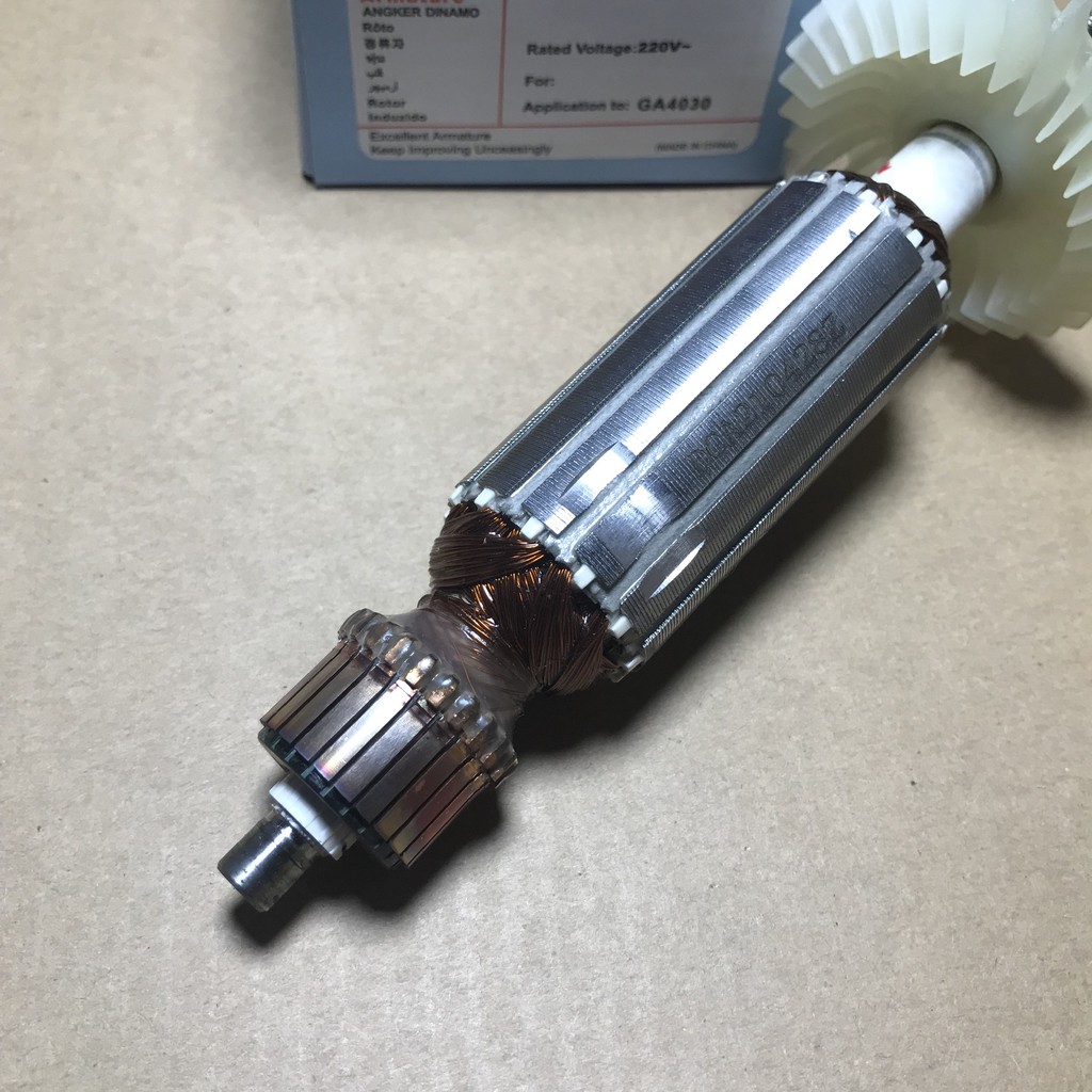 Rotor Máy Mài Makita GA4030 4030 Chính Hãng DCA Hoặc Các Máy Trung Quốc Giống 4030