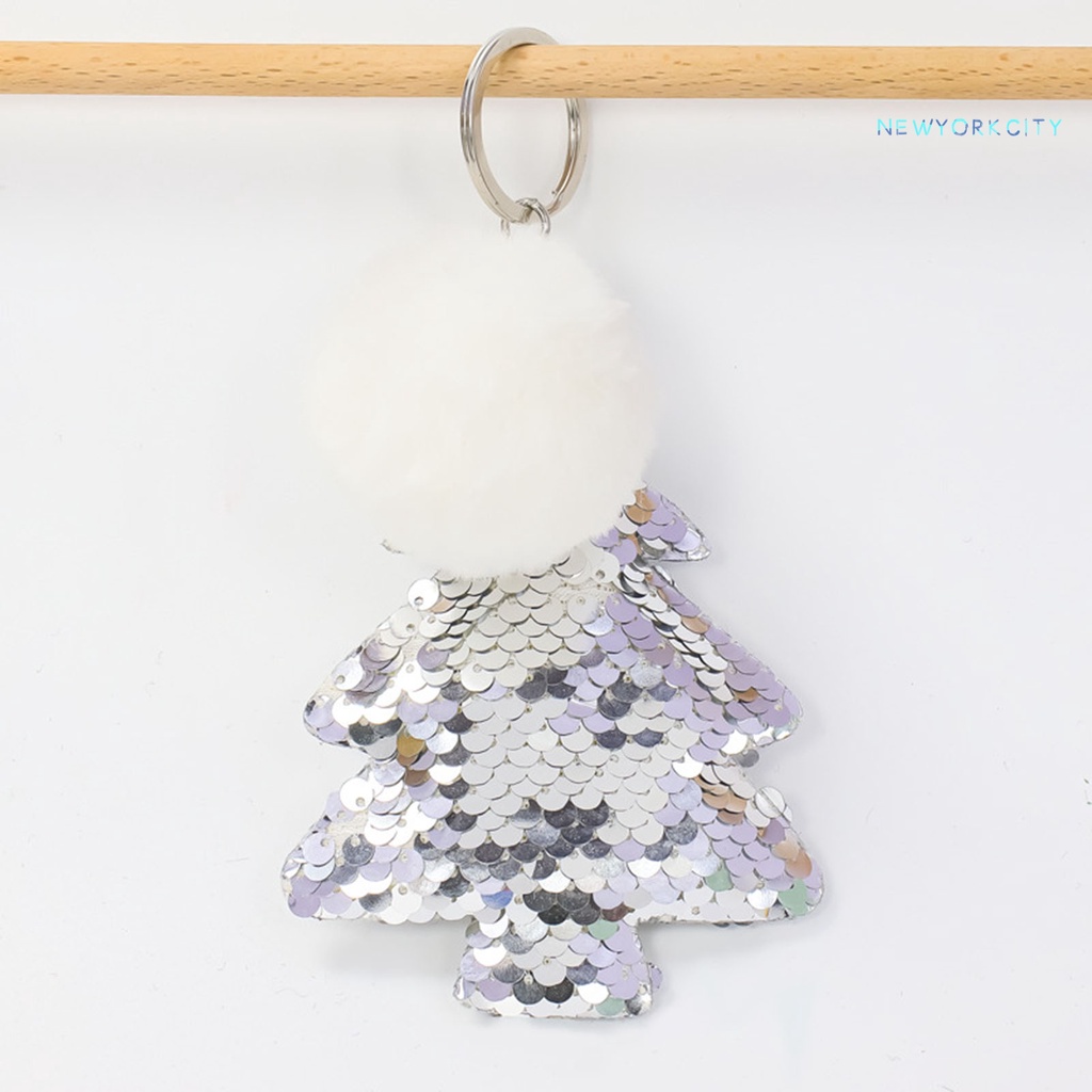 Móc Khóa Kim Sa Màu Sắc Tươi Sáng Phong Cách Giáng Sinh