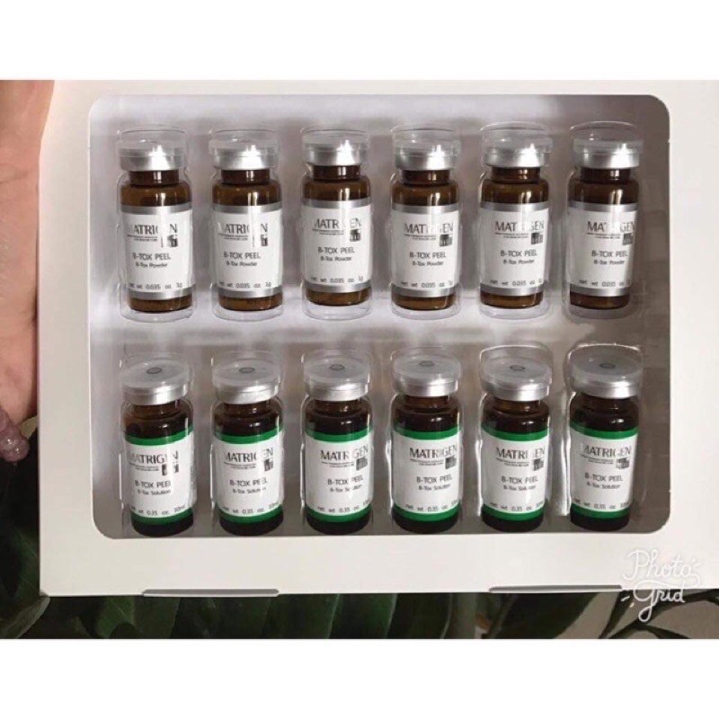 Vi kim tảo biển btox pell 2 màu và 4 màu