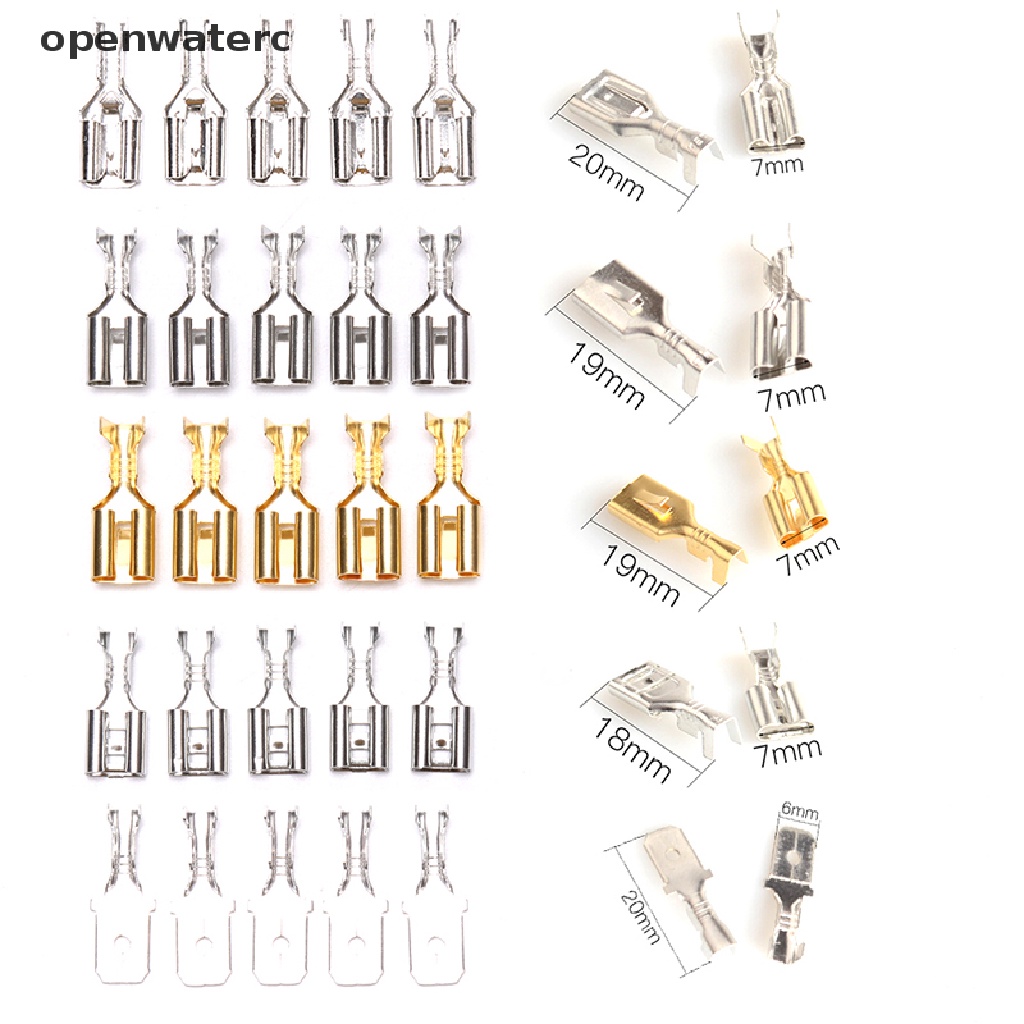 50 Đầu Nối Dây Điện 6.3 Chất Lượng Cao