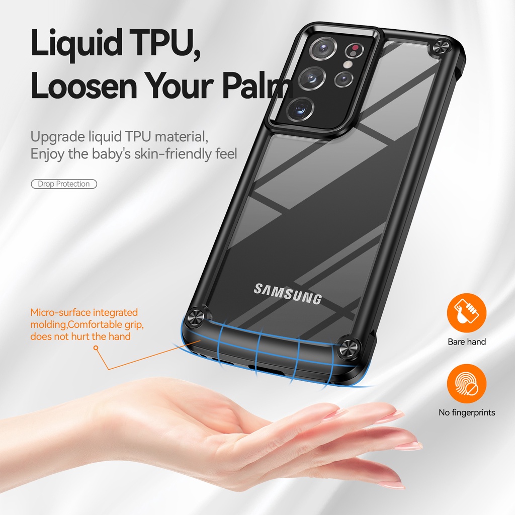 Ốp Điện Thoại Chống Sốc Kiểu Quân Đội Cho Xiaomi 11T PRO Redmi 10 Mi 11 12