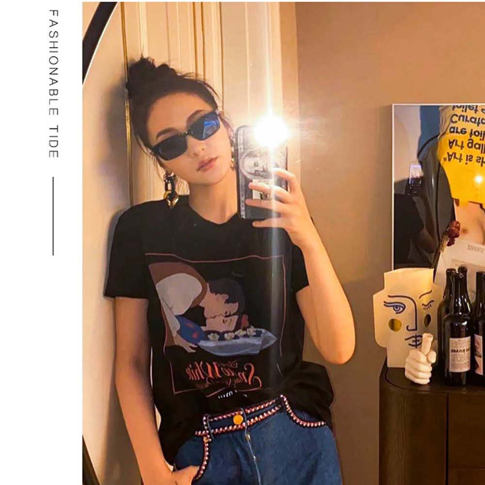 Kính mát chống tia UV400 phong cách thời trang cổ điển dành cho nữ