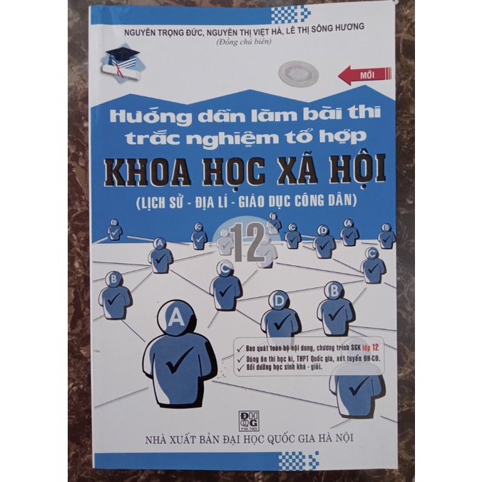 Sách - Hướng Dẫn Làm Bài Thi Tổ Hợp Khoa Học Xã Hội (Lịch Sử - Địa Lí - Giáo Dục Công Dân)