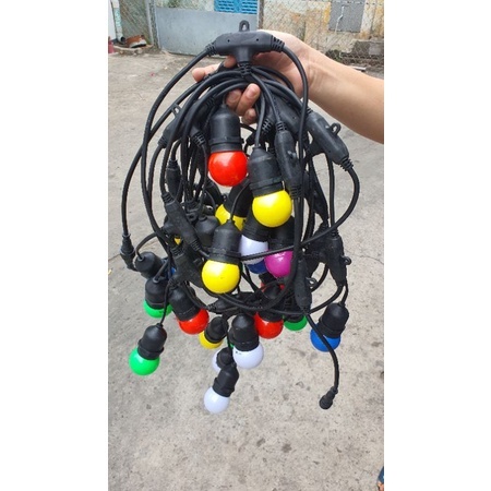 Bóng đèn trái chanh 1w đủ các màu