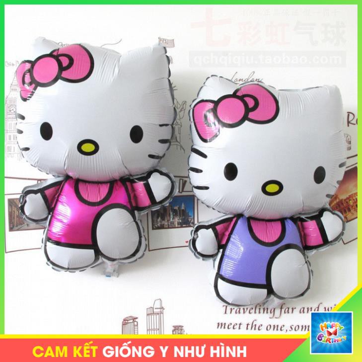 Bong bóng nhôm hình mèo Hello Kitty đáng yêu trang trí tiệc sinh nhật tiện dụng #TrangTriSinhNhat