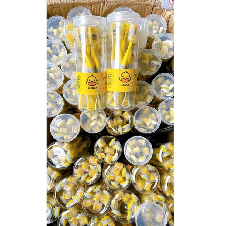 [VIP] Bàn Chải Đánh Răng Vịt Vàng, Bàn Chải Vệ Sinh Răng Miệng Mềm Mượt Cao Cấp