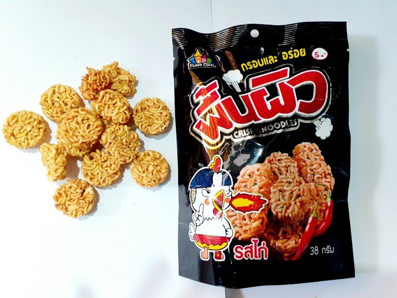 Snack Mì Gà Cay Crispy Noodles Của Thái 300g