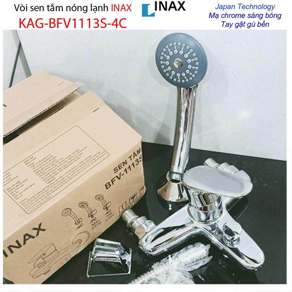Sales 30% vòi sen tắm LInax chính hãng BFV1113S-4C, Vòi sen nóng lạnh giá tốt chất lượng tốt hiệu suất cao bền bỉ