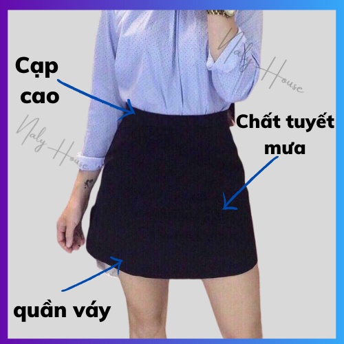 Quần Giả Váy Chữ A Trẻ Trung, Năng Động