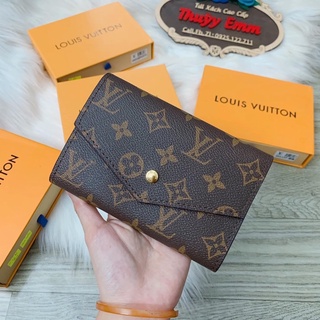 Ví cầm tay lv bấm v size 15