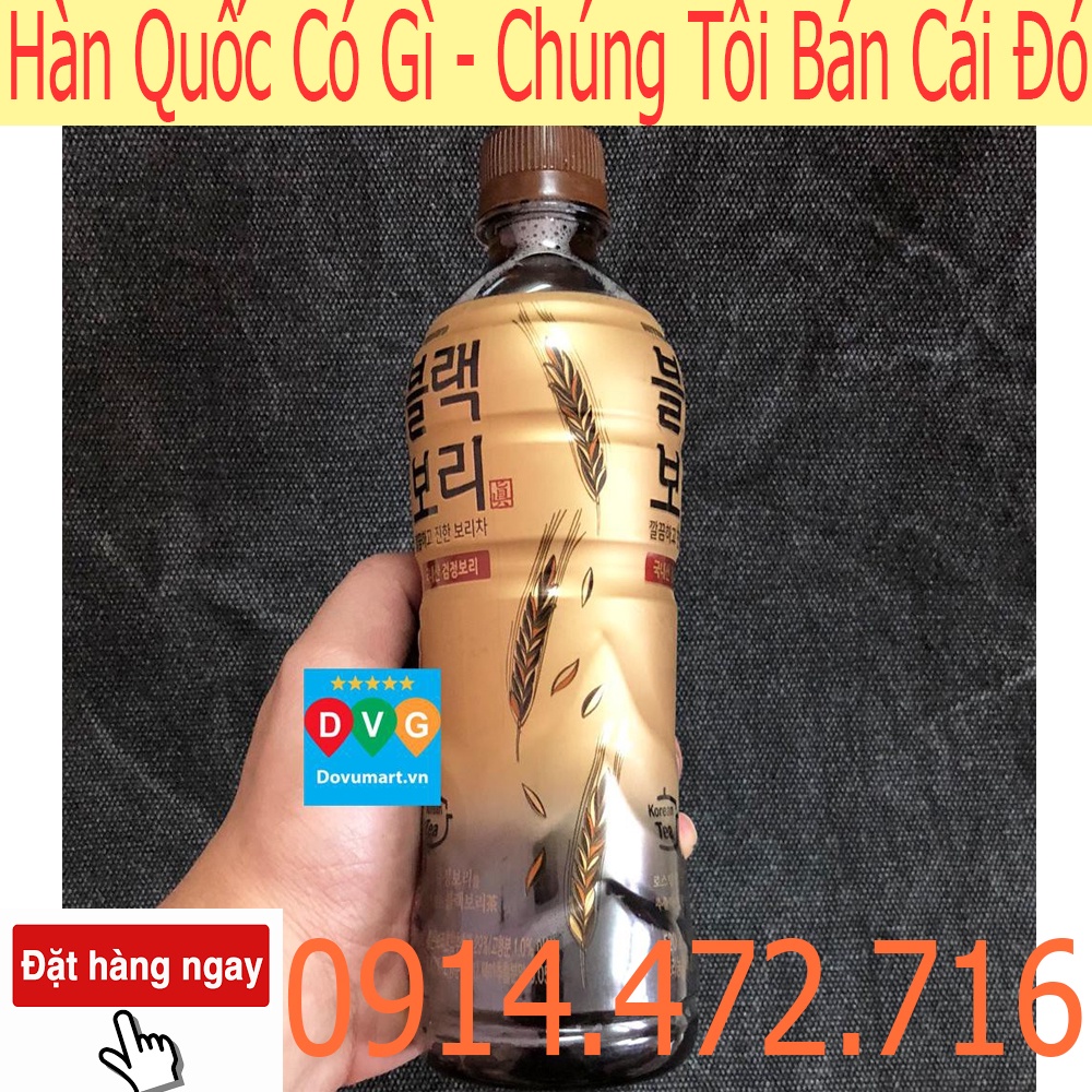 Nước Trà Lúa Mạch Đen Hàn Quốc Black Bori Samyang 520ml
