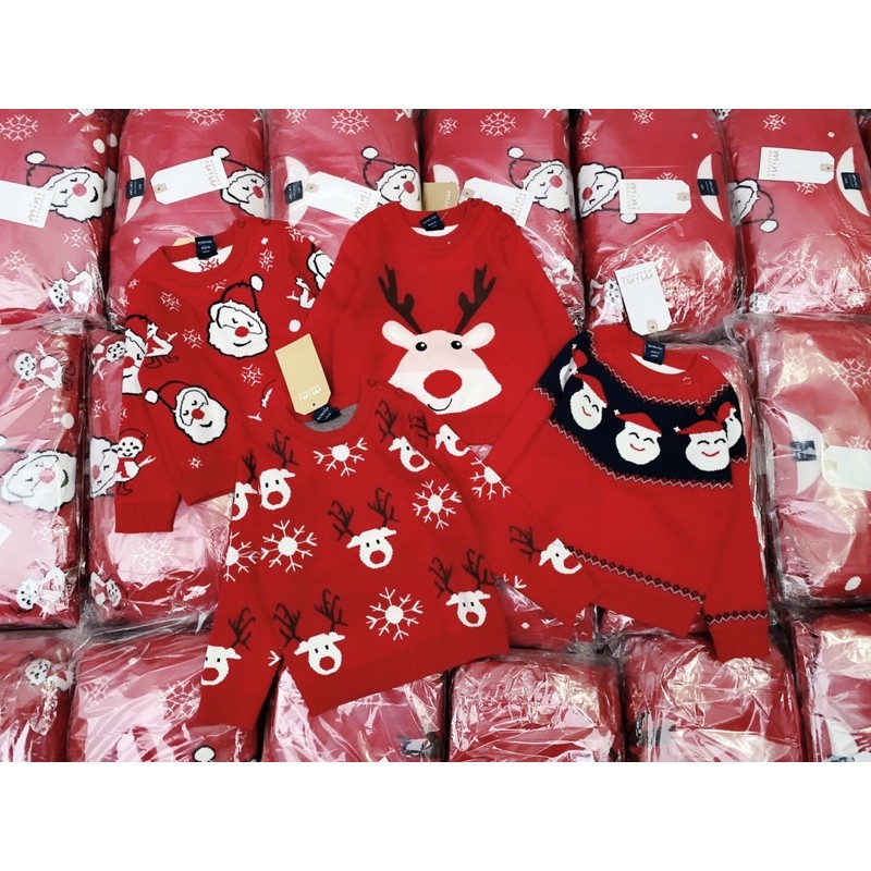 ÁO LEN NOEL CHO BÉ YÊU