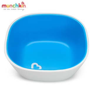 Bộ 2 bát chống trượt Munchkin (xanh lá - xanh lơ)