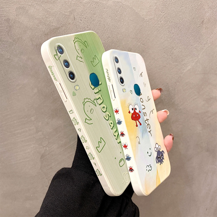 ốp lưng Vivo Y12 ốp lưng Vivo U10 ốp lưng Vivo Y17 ốp lưng Vivo Y15 tpu Ốp Lưng Điện Thoại Silicon Mềm Chống Sốc Viền Thẳng Họa Tiết Hoạt Hình Cho Vivo Y17 Y15 Y12 U10