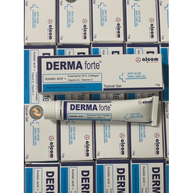 Derma Forte Giảm Mụn_Mờ Thâm - Dạng Gel, tuýp 15g