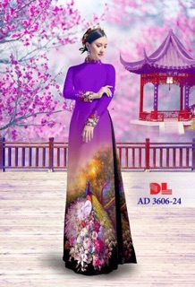 Vải áo dài con công