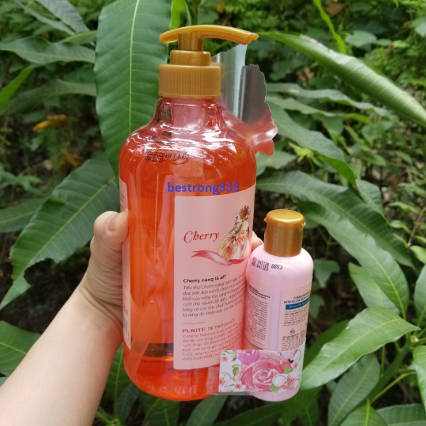 Sữa tắm Purite Provence Cherry Blossom 850ml | BigBuy360 - bigbuy360.vn