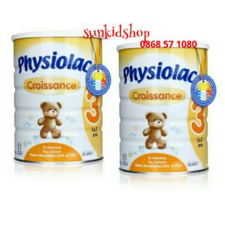 sữa physiolac số 3 900g HSD 2023 (mẫu mới)