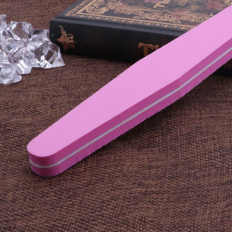 [Hàng mới về] Dụng cụ dũa móng hai mặt 100/180 grit chất liệu xốp mềm chống thấm nước
