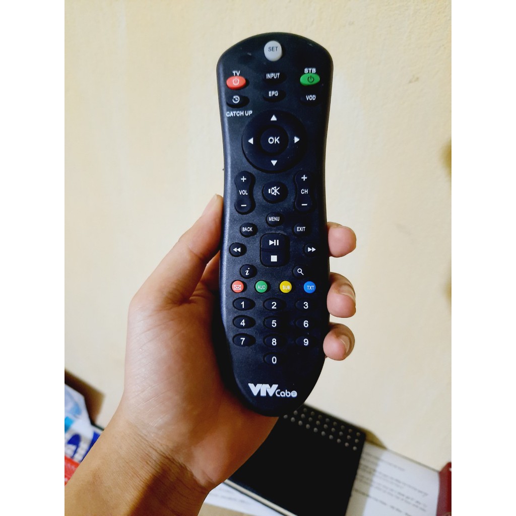 Remote điều khiển VTV CAB ''Đa Năng'' cho đầu kỹ thuật số TVBox- Hàng chính hãng Tặng kèm Pin