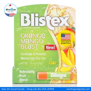 Son Dưỡng Môi BLISTEX - Tinh Chất Cam Xoài- Thỏi