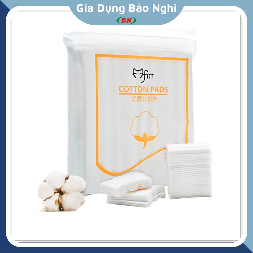 Bịch Bông Tẩy Trang 3 Lớp Cotton Pads Mềm Mịn Thấm Hút Tốt An Toàn Cho Da 222 Miếng