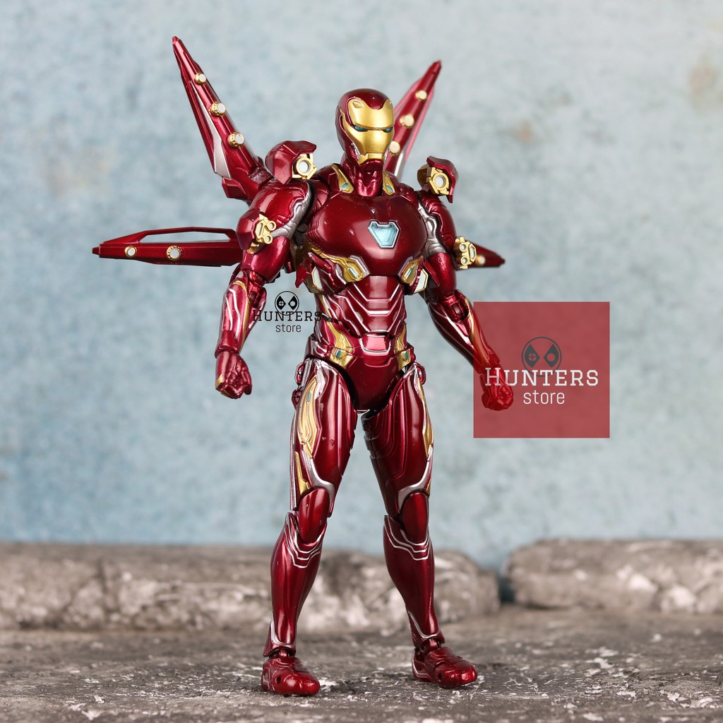 Mô hình Iron Man Mark 50 Nano Weapon Set 2 Shf Avengers Endgame