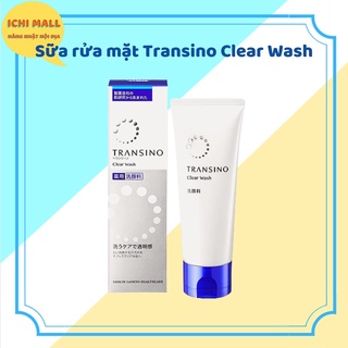 Sữa rửa mặt trắng da Transino Clear Wask 100g