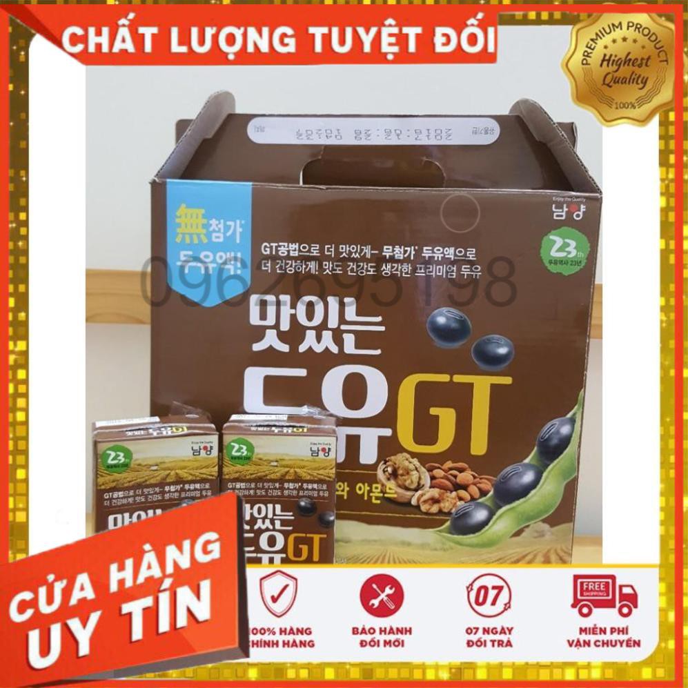 SỮA NƯỚC HẠT ÓC CHÓ&HẠNH NHÂN, MÈ ĐEN&ĐẬU ĐEN, ĐẬU VÀNG, NGŨ CỐC Hàn Quốc 190ml,195ml, 140ml